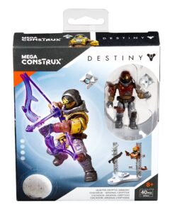 Alternative view of Mega Bloks Destiny Hunter Cryptid Armory Building Set