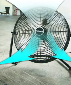 Patton PUF1810C-BM 18-Inch High Velocity Fan,Black 22 91lySFiRLL