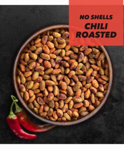Wonderful Pistachios No Shells, 3 Flavors Mixed Variety Pack of 9 (0.75 Ounce), Roasted & Salted Nuts (4), Chili Roasted (3), Honey Roasted (2), Protein Snack, On-the Go Snack 0.75 Ounce (Pack of 9) 27 91m 2yIBCgL