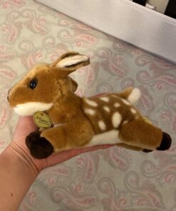 Aurora® Adorable Miyoni® Fawn Stuffed Animal - Lifelike Detail - Cherished Companionship - Brown 8 Inches 21 91m0fZbCvfL