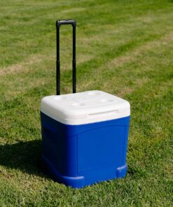 Igloo Ice Cube 60 Quart Roller Cooler , Ocean Blue 23 91m3WzuKw3L