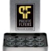 Pacific Flyers Premium Ceramic Si3N4 Silicon Nitride Skateboard Bearings / Set of 8 53 91m4tHhOqmL