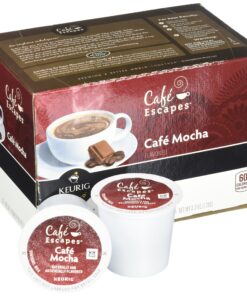 Alternative view of Gourmet Single Cup Coffee CAF Cafe Mocha - 12 Count K-Cups CAF Esca[ES,(Green Mountain Coffee Roasters)