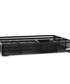 Alternative view of Rolodex 22131 Deep Desk Drawer Organizer Metal Mesh Black