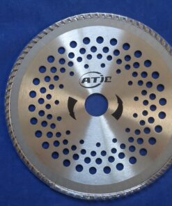 8" x 80T 8-Inch 80 Tooth Carbide Tip Circular Saw Brush Cutter Trimmer Weed Eater Blade (2 Pack) 25 91mGz WxKJL