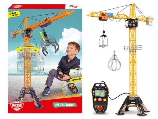 DICKIE TOYS 48" Mega Crane Playset Alte Verpackung