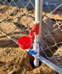 RentACoop DIY Waterer Kit - Auto-Fill Cups with Inserts - Great for Chickens, Ducks, Geese, Turkeys, Peafowl, and Quail - 2 Pack + 1 Bonus Cup Included pack of 2 44 91mP2gv9TSL
