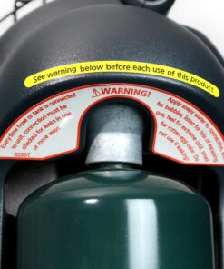 Mr. Heater F232000 MH9BX Buddy 4,000-9,000-BTU Indoor-Safe Portable Propane Radiant Heater, Red-Black 34 91mSzlmBTsL