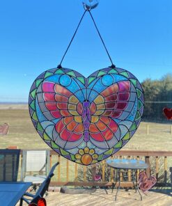 Melissa & Doug Stained Glass Made Easy Activity Kit: Butterfly - 140+ Stickers - Kids Sticker Stained Glass Craft Kit; Sun Catchers For Kids Ages 5+ 32 91ma5Sv58VL