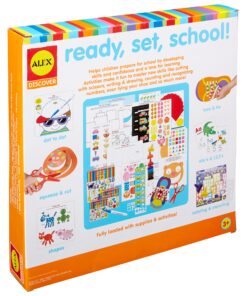 Alternative view of Alex Discover Ready, Set, School Craft Kit Kids Art and Craft Activity, Skill Building Set for Pre School Children, Learn Basic Skills to Help in School, For Ages 3 and up Ready Set School