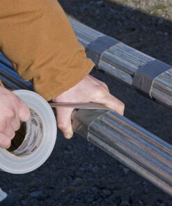 Duck Brand Extra Wide Advanced Strength Duct Tape, 2.83 Inches by 60 Yards, Single Roll, Silver (675586) 2.83 Inch x 60 Yards 11 91mgCwFh4pL