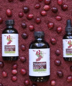 Berry Beautiful Cranberry Seed Oil - Moisturizing Oil for Face, Body & Hair - Cold Pressed from US grown Cranberries - 2 fl oz 6 91mgw8V44PL