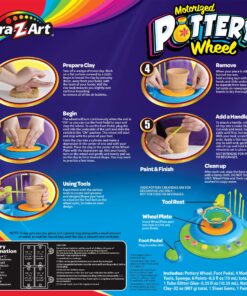 Cra-Z-Art Children’s Motorized Pottery Wheel Activity Set 12 91mjsAG3L