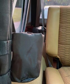 Alternative view of RealTruck Rampage Products Rampage Universal Roll Bar Padded Drink Holder | Pair, Black | 769901
