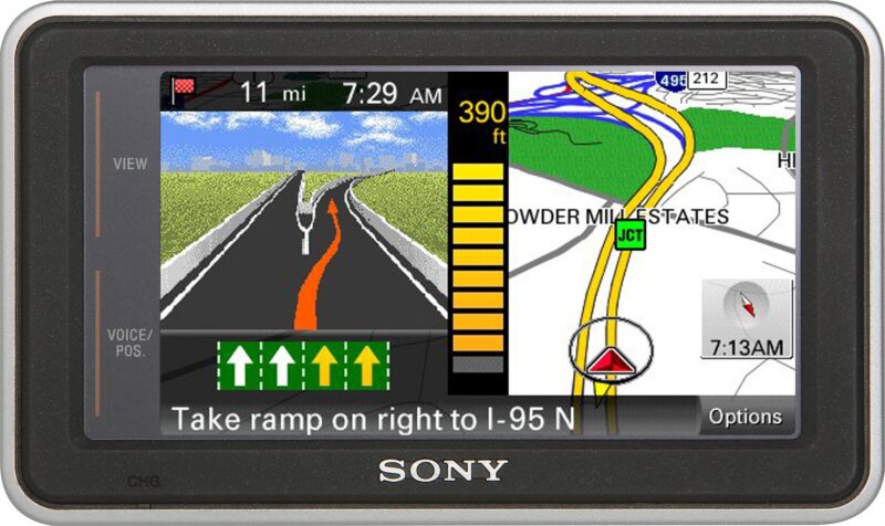 Catalog 5 Sony NVU73T 4.3-Inch Widescreen Portable GPS Navigator Standard Packaging