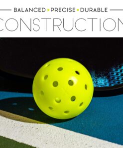 Franklin Sports Outdoor Pickleballs - X-40 Pickleball Balls - USA Pickleball (USAPA) Approved - Official US Open Ball - 3 Packs, 12 Packs, 36 Pickleball Buckets, 100 + 400 Bulk Packs of Pickleballs Optic Yellow 3 Pack 17 91mxOQYrHpL