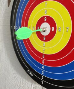 Magnetic Dart Board - 12pcs Magnetic Darts (Red Green Yellow) - Excellent Indoor Game and Party Games - Magnetic Dart Board Toys Gifts for 5 6 7 8 9 10 11 12 Year Old Boy Kids 32 91n4UCCnusL