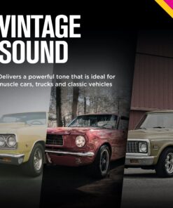 Alternative view of Thrush Glasspack Deep Performance Tone Inlet 2.25 Pipe Connection Outlet 2.25 Pipe