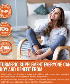 PURALITY HEALTH Liquid Turmeric Supplement, Fulvic Acid, Support Joint Health, Liposomal Enhanced Absorption, Vegan, Month Supply 23 91nJxkY6A9L