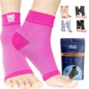 Bitly Plantar Fasciitis Socks (1 Pair) Premium Ankle Support foot Compression Sleeve (Small, Pink) Small 1 20 91nNVTyEpL