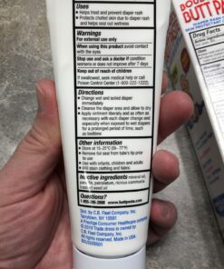 Boudreaux's Butt Paste for Sensitive Skin Diaper Rash Cream, Ointment for Baby, 4 oz Tube 4 Ounce (Pack of 1) 46 91nVotcy1EL