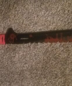 Z Hunter ZB-124RD Fantasy Fixed Blade Knife, Red/Black Blade, Red Cord-Wrapped Handle, 25-Inch Overall 12 91nYHnR39TL