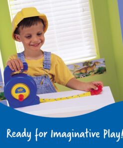 Learning Resources Pretend Play 3" Long Tape Measure - Ages 3+ Kids Measuring Tape, Measuring Tape Retractable, Educational Toys for Kids Tape Measure, 3 Feet 29 91nchokSnL