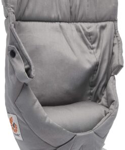 Ergobaby Easy Snug Infant Insert, Grey, Premium Cotton 18 91ng4or6NcL