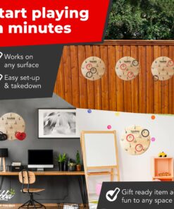 Elite Sportz Ring Toss Game - Games for Man Caves, Apartments, and Outdoor Fun - Gift for Adults and Kids - Indoor & Outdoor Games for Family and Friends - Dorm Games, Party Games, Gifts for Men Classic 26 91ngKIhGAJL