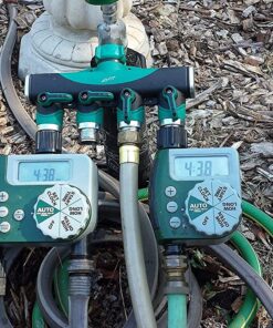 Garden Hose Splitter, Heavy Duty, Water Hose Manifold, 4 Way Hose Connector, Spigot Splitter, Faucet Divider Outdoor - Classic Classic 4-way 18 91nmGI1UIUL