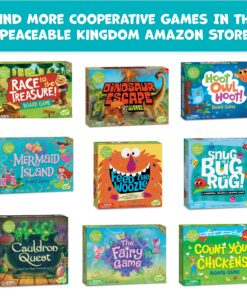Peaceable Kingdom Mermaid Island Award Winning Cooperative Board Game for 2 to 6 Kids Ages 5+ Limited edition 20 91nnIus6UzL