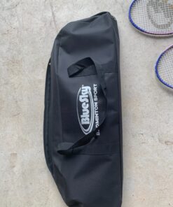 Park & Sun Sports Portable Outdoor Badminton Net System with Carrying Bag and Accessories: Sport Series 21 91nqDf0rXL 3