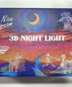 Nice Dream Soccer Night Light for Kids, 3D Illusion Night Lamp, 16 Colors Changing with Remote Control, Room Decor, Gifts for Children Boys Girls 01-Soccer 21 91nr6mEE4ML