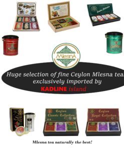 Mlesna Pure Ceylon Foil Envelope Green Tea Selection, Jasmine, Soursop, Mint and Green Tea - 40 Count 14 91nsJcUmIlL 1