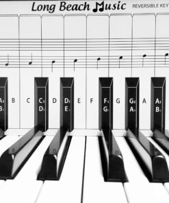 Practice Keyboard & Note Chart for Behind the Piano Keys 21 91nxY00vaML