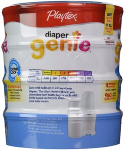 Alternative view of Playtex Diaper Genie Disposal System Refills, 240 Count (Pack of 4)