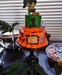 Grand Baker Cake Stand 10 inch Wedding Cake Tools Adjustable Height Fondant Cake Display Accessory for Party bakeware (Black) Black 36 91o3spmAG0L