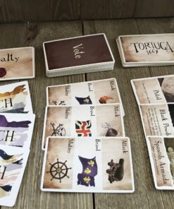 Tortuga 1667 Board Game, Treasure Plunder Game of Cards, Strategy, Deceit, and Luck for 2-9 Players 13 91o5W3zUZFL