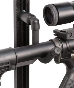 Hold Up Displays USA Made Gun Rack Rifle Shotgun Hanger and Fishing Rod Pole Rack Black Vein 17 91oEtjalTDL