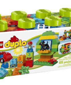 LEGO DUPLO All-in-One-Box-of-Fun Building Kit 10572 Open Ended Toy for Imaginative Play with Large Bricks Made for Toddlers and preschoolers (65 Pieces) Standard 23 91oJSwXQh9L