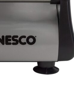 NESCO FS-200, Food Slicer, Gray, Aluminum with 7.5 inch Stainless Steel Blade, 180 watts, One Size 16 91oPro0bHlL