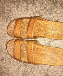 Pali Hawaii Unisex Adult Classic Jandals Sandals 9 Women/9 Men Brown 36 91oY9cWsHFL