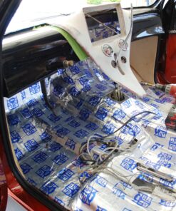 Fatmat Self-Adhesive Sound Deadener Pack with Install Kit - 25 Sq Ft x 50 mil Thick 14 91opPhtV2HL 1