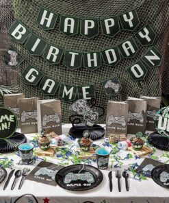 Alternative view of BLUE PANDA Gamer Party Favor Bags, Video Game Party Supplies (5 x 8.5 x 3 in, 36 Pack)