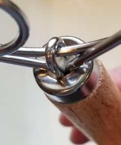 Acerich 2 Pack Danish Dough Whisk 13.5” Dough Whisk Stainless Steel Dutch Style Bread Whisk Wooden Handle Danish Whisk for Bread, Batter, Cake, Pastry 23 91otfIpzgCL