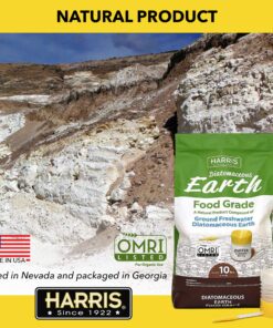 Alternative view of HARRIS Diatomaceous Earth Food Grade, 10lb with Powder Duster Included in The Bag