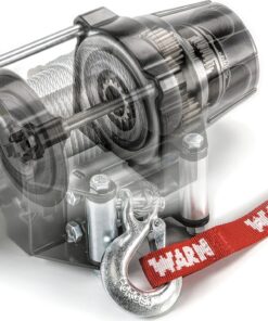 Alternative view of WARN 101035 VRX 35 Powersports Winch with Handlebar Mounted Switch and Steel Cable Wire Rope: 7/32" Diameter x 50' Length, 1.75 Ton (3,500 lb) Capacity Steel Rope 3,500 lbs.