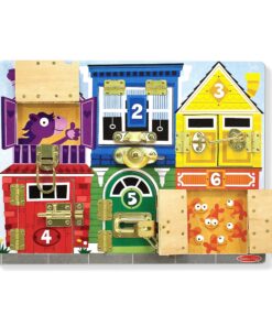 Melissa & Doug Latches Wooden Activity Board Standard Packaging 25 91p0CzzkFjL 1