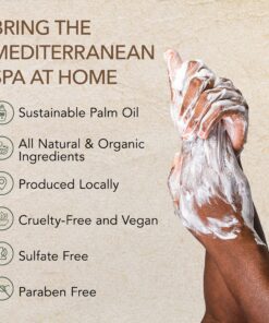 O Naturals 6 PCS Black Soap - Women & Men's Bar Soap, Father's Day Gifts, Men's Soap Bar, African Black Soap w/Moisturizing Shea Butter, Charcoal Soap, Organic & Natural Soap for Men & Women, 4oz Black Soap Collection 4 Ounce (Pack of 6) 31 91p5yBDWqYL