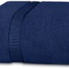 Utopia Towels - Luxurious Jumbo Bath Sheet 1 Piece - 600 GSM 100% Ring Spun Cotton Highly Absorbent and Quick Dry Extra Large Bath Towel - Super Soft Hotel Quality Towel (35 x 70 Inches, Navy) 1 Piece Bath Sheet 19 91p6TiPiCRL